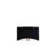 BALENCIAGA Hourglass Wallet On Chain In Calfskin Leather - Black & Gold Hardware