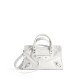 BALENCIAGA Le City Small Bag In Lambskin Leather - White