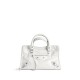 BALENCIAGA Le City Small Bag In Lambskin Leather - White