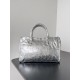 BALENCIAGA Le City Small Bag In Lambskin Leather - Silver