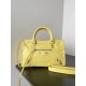 BALENCIAGA Le City Small Bag In Lambskin Leather - Yellow