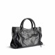 BALENCIAGA Le City Medium Bag In Lambskin Leather - Black