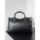 BALENCIAGA Le City Medium Bag In Lambskin Leather - Black