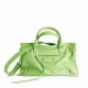 BALENCIAGA Le City Medium Bag In Lambskin Leather - Green