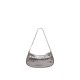 BALENCIAGA Le Cagole Mini Bag With Chain In Lambskin - Silver