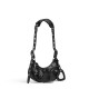 BALENCIAGA Le Cagole XS Shoulder Bag In Lambskin - Black