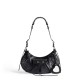 BALENCIAGA Le Cagole Small Shoulder Bag In Lambskin - Black