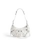 BALENCIAGA Le Cagole Small Shoulder Bag In Lambskin - White