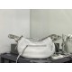 BALENCIAGA Le Cagole Small Shoulder Bag In Lambskin - White