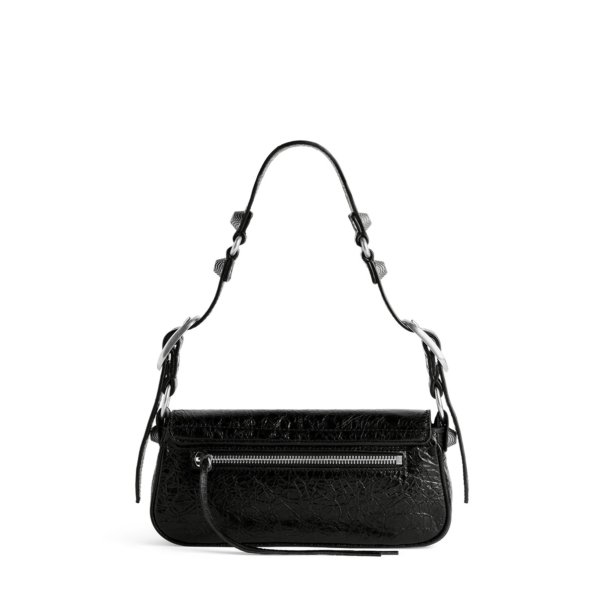 BALENCIAGA Le Cagole XS Sling Shoulder Bag - Black