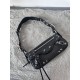 BALENCIAGA Le Cagole XS Sling Shoulder Bag - Black