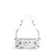 BALENCIAGA Le Cagole XS Sling Shoulder Bag - White