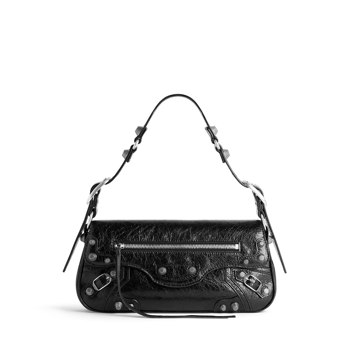 BALENCIAGA Le Cagole Small Sling Shoulder Bag - Black