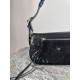 BALENCIAGA Le Cagole Small Sling Shoulder Bag - Black