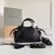 BALENCIAGA  Neo Cagole City XS Handbag In Lambskin - Black