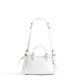 BALENCIAGA  Neo Cagole City XS Handbag In Lambskin - White