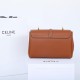 CELINE Teen Soft 16 Bag in Smooth Calfskin - Tan