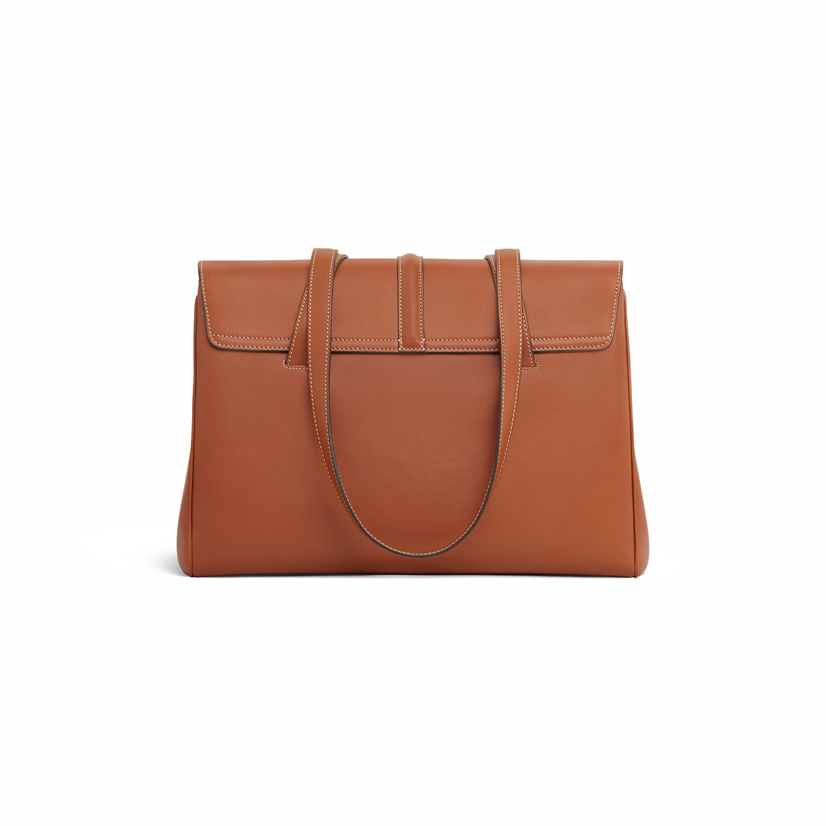 CELINE Medium Soft 16 Bag in Smooth Calfskin - Tan