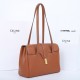 CELINE Medium Soft 16 Bag in Smooth Calfskin - Tan