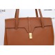 CELINE Large Soft 16 Bag in Smooth Calfskin - Tan