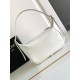 CELINE Mini Romy Bag in Supple Calfskin - White