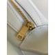 CELINE Mini Romy Bag in Supple Calfskin - White