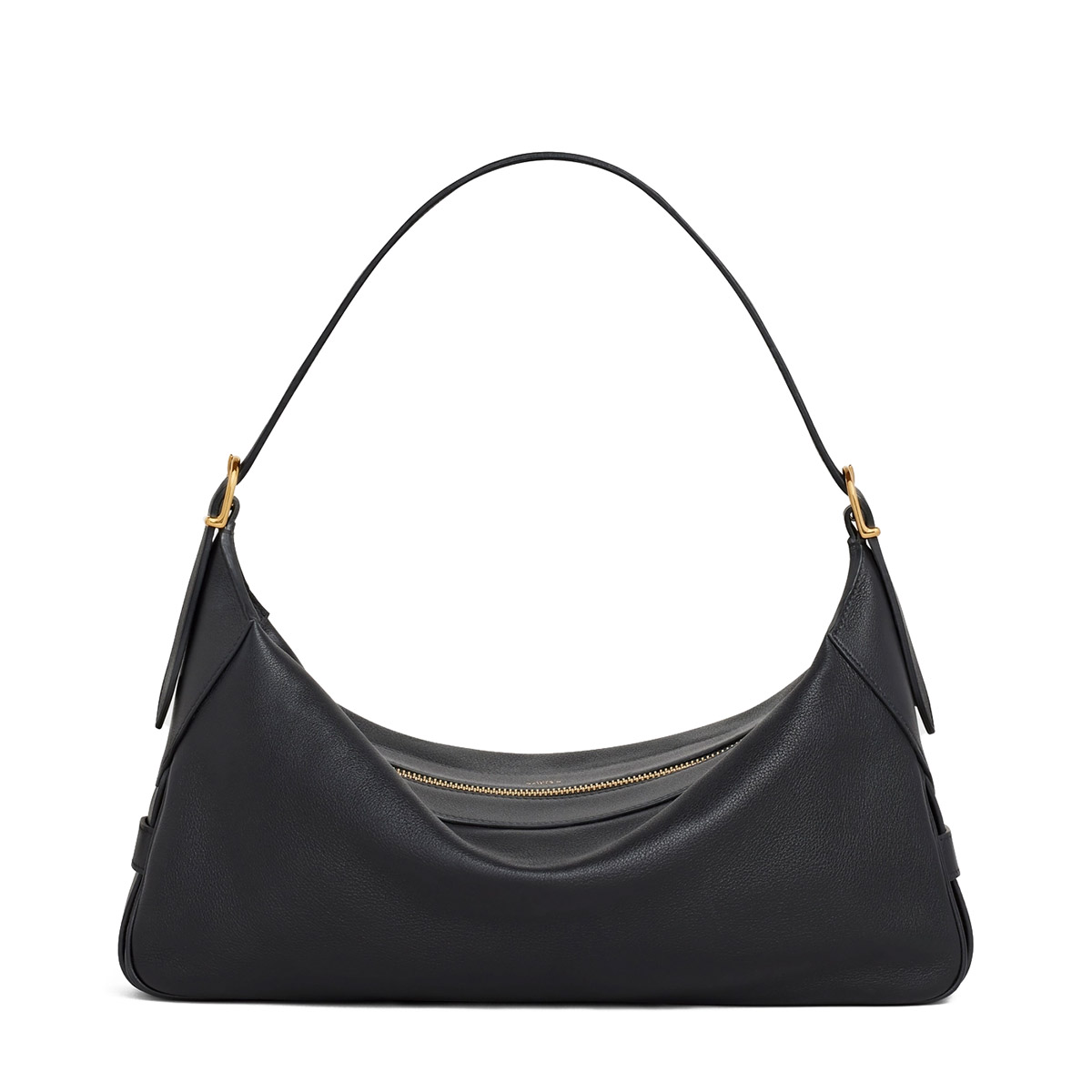 CELINE Medium Romy Bag in Supple Calfskin - Black