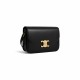 CELINE Classique Triomphe Bag In Shiny Calfskin - Black