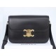 CELINE Classique Triomphe Bag In Shiny Calfskin - Black