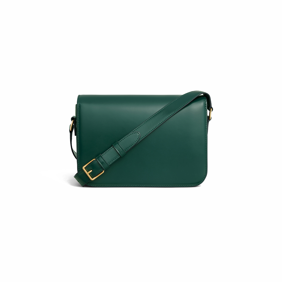 CELINE Classique Triomphe Bag In Shiny Calfskin - Amazone