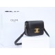 CELINE Teen Triomphe Bag In Shiny Calfskin - Black