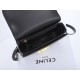 CELINE Teen Triomphe Bag In Shiny Calfskin - Black