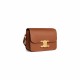 CELINE Teen Triomphe Bag In Shiny Calfskin - Tan