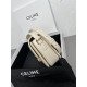 CELINE Teen Triomphe Bag In Shiny Calfskin - Limestone