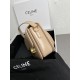 CELINE Teen Triomphe Bag In Shiny Calfskin - Oat Beige