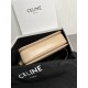 CELINE Teen Triomphe Bag In Shiny Calfskin - Oat Beige