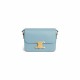 CELINE Teen Triomphe Bag In Shiny Calfskin - California Blue