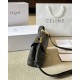 CELINE Teen Nino Bag In Triomphe Canvas And Calfskin - Black