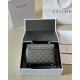 CELINE Teen Nino Bag In Triomphe Canvas And Calfskin - Black