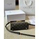 CELINE Teen Nino Bag In Triomphe Canvas And Calfskin - Black