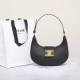 CELINE Medium Ava Triomphe Bag In Calfskin - Black