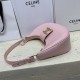 CELINE Medium Ava Triomphe Bag In Calfskin - Pink