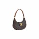 CELINE Medium Ava Triomphe Bag In Triomphe Canvas And Calfskin - Black