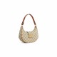 CELINE Medium Ava Triomphe Bag In Triomphe Canvas And Calfskin - Grege