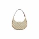 CELINE Medium Ava Triomphe Bag In Triomphe Canvas And Calfskin - Grege