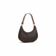 CELINE Medium Ava Bag In Triomphe Canvas And Calfskin - Black