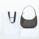 CELINE Medium Ava Bag In Triomphe Canvas And Calfskin - Black