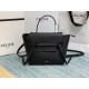 CELINE Nano Belt bag In Grained Calfskin - Black