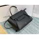 CELINE Nano Belt bag In Grained Calfskin - Black