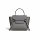 CELINE Nano Belt bag In Grained Calfskin - Grey